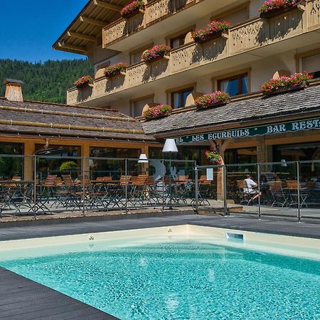 Hotel-Chalet Les Ecureuils Restaurant, Piscine, Garage เลอกรองด์บอร์นอง ภายนอก รูปภาพ