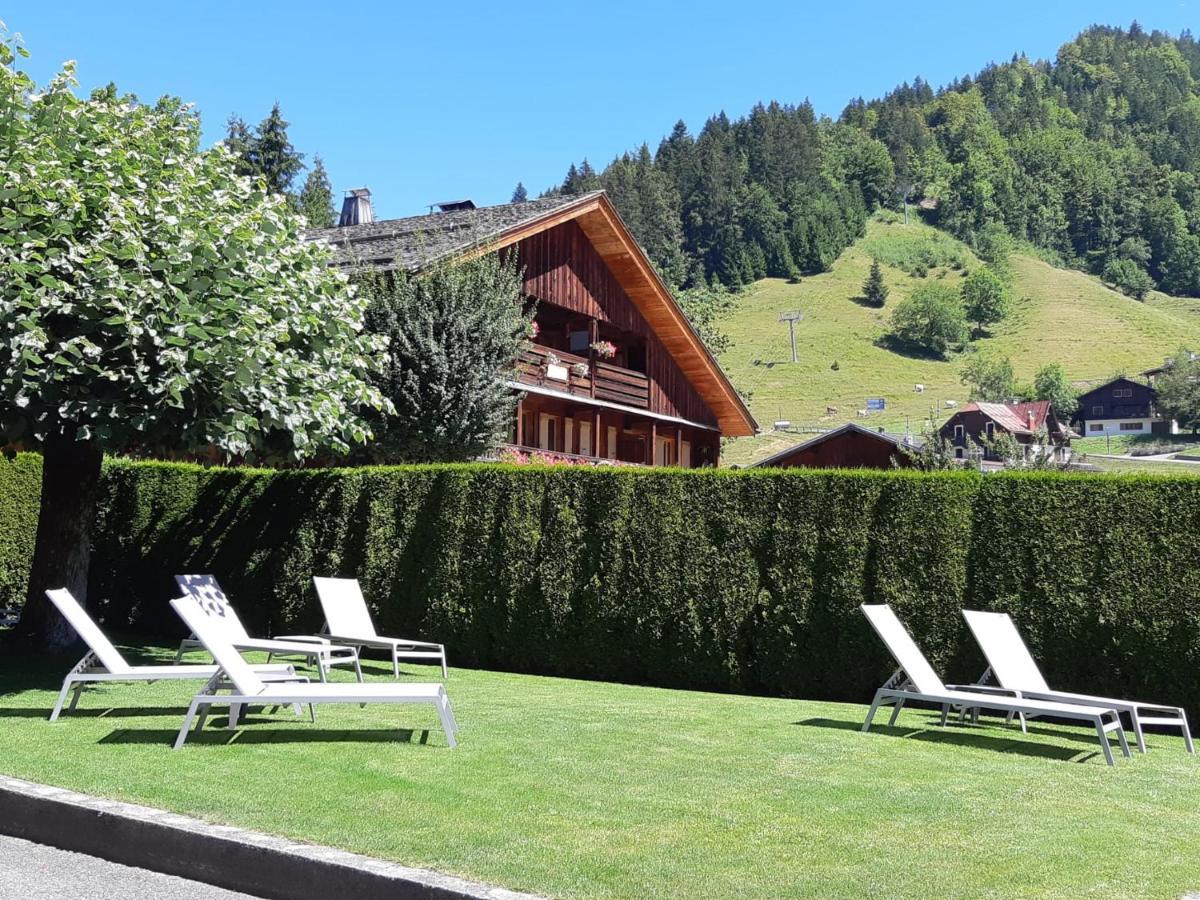 Hotel-Chalet Les Ecureuils Restaurant, Piscine, Garage เลอกรองด์บอร์นอง ภายนอก รูปภาพ
